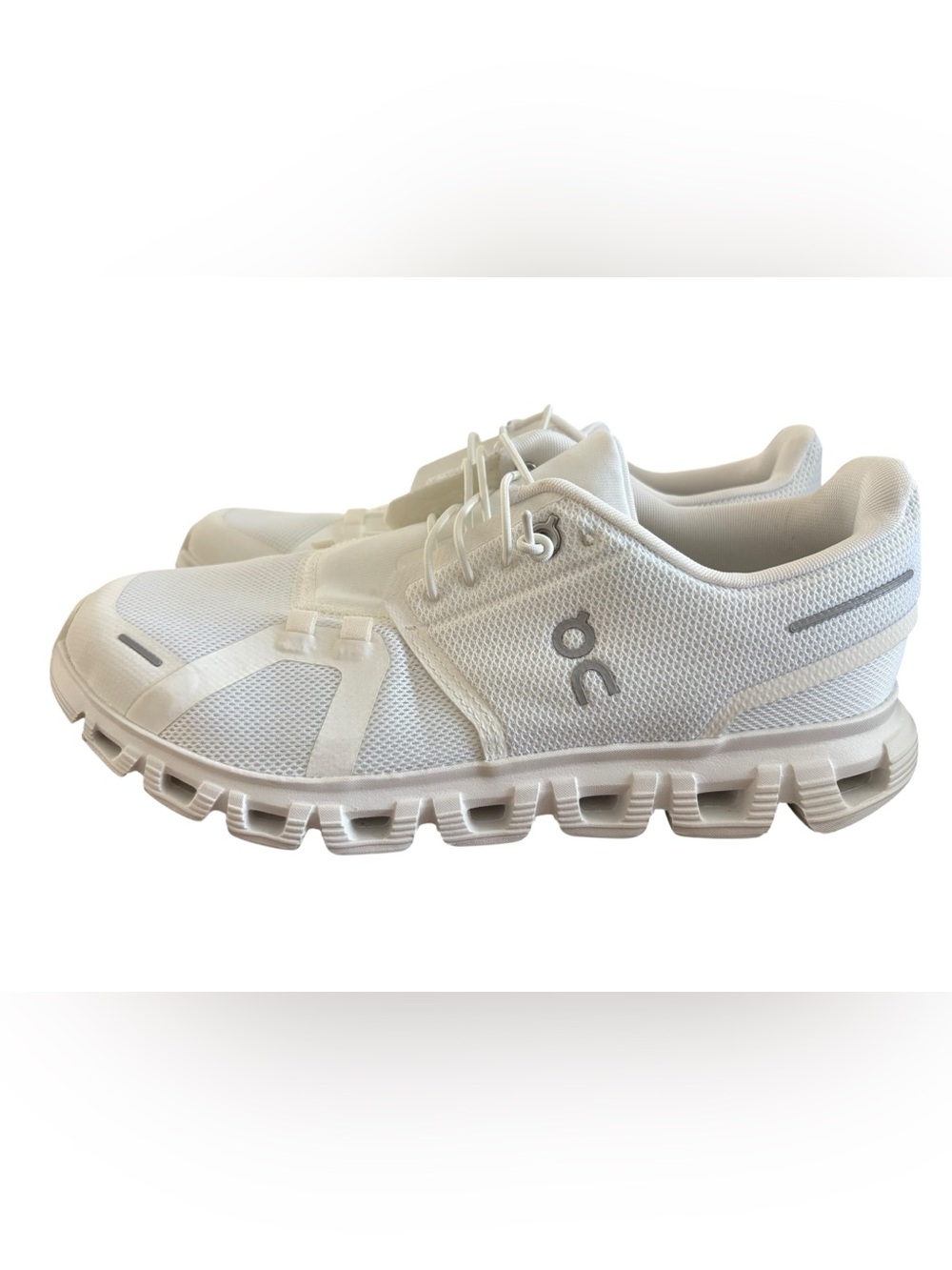On Running Women's White Mesh Cloudtech Sneakers